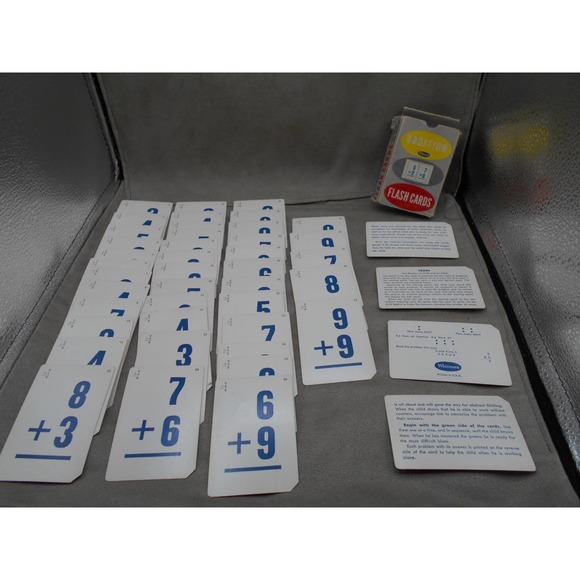 Whitman Help Yourself Math Flash Card Lot: Addition & Subtraction - Picture 6 of 10